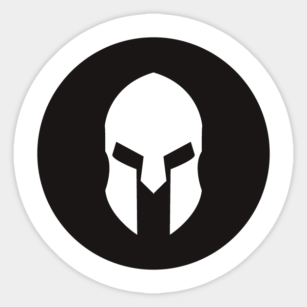 sparta mask design Sticker by DAVINCIOO